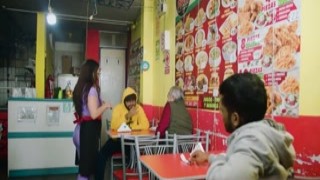 mature black waitress fucks white guy for not paying for her food