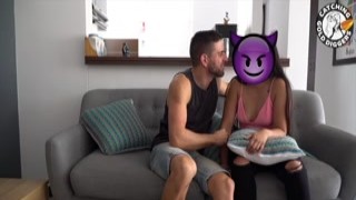 CatchingGoldDigger - Hot 18yo Teen NERD Fucked Hardcoe!