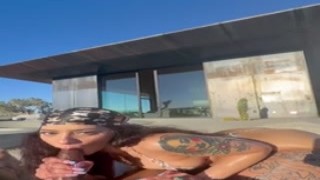 Hooneyydeww - Poolside POV BBC Sextape