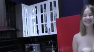 Nick Whitehard - Big tits student rubs teachers cum after bubble ass pounding