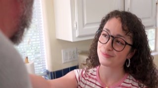 Teen latina sucking older mans big cock