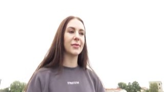 GERMAN SCOUT - Long labia Teen Emma Evans Pickup and talk to Hard Casting Fuck