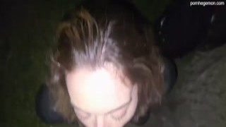 Sophia Burns - Public Blowjob And Creampie with Jonny