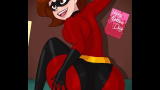 helen parr day doggystyle red 