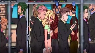 Jenny loves it when strangers make her orgasm on the bus, hentai game
