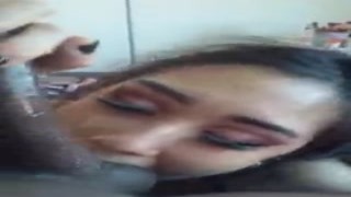 Asian Eva Yi gets a massage and relaxation