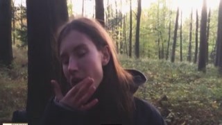 GoldTeachers - Russian girl made a blowjob in German pa