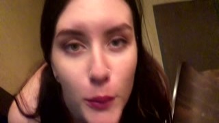 Alyssa Quinn - Lucky Indian Fan Gets Passionate Blowjob from Alyssa Quinn POV -IMWF