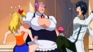 The ecchi anime fairy tail has the most hilarious moments!