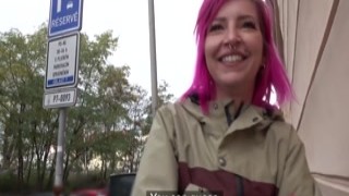 Redhead russian babe gets sex doggystyle