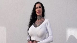 GERMAN SCOUT - Big Boobs MILF Tattoo Bitch Anna70F First Time Porn Casting