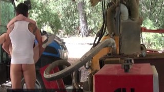 French Girls At Work - Countryside sex with a farmer