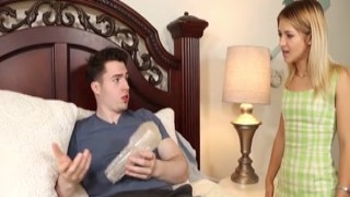 Can I just cum? Emma Bugg Teases Him