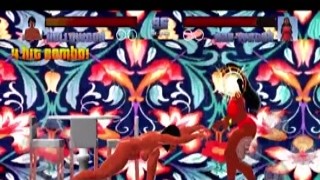 stripclub showdown big ass black and latina video game where sexy strippers fight and fuck