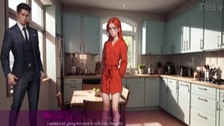 Mila AI - full part 1 - dominant wife received permission to fuck neighbor from her partner