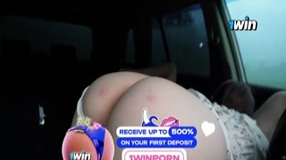Deluxe_Bitch 2 - Stepsister paid with a blowjob for a ride. Fucked in the car