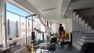 Nick Moreno - Fucking in my Home Gym with a Slut who Enjoys my Cock in her Pussy (FREE PORN)