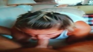 Crazyfamily 1970 - Stepmom Films me Walking Naked in the Yard, and then Sucks me at Home, I Love my Stepmom