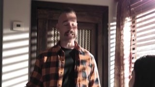 Petite brunette is fucked by bfs stepdad