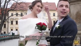 hunt4k. married couple decides to sell brides pussy for good price