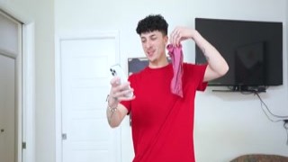 Chloe sucks her stepnephews cock