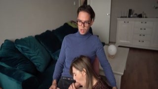 Kelly Aleman - Watching Porn While She Rides and Sucks My Cock