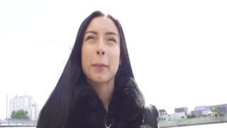 GERMAN SCOUT - Perfect German Latina Teen Caramella Del X Pickup for Casting Fuck