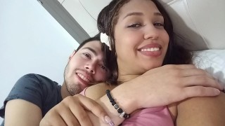 my step uncle lends me his room to fuck my girlfriend because i don t have money to take her somewhere