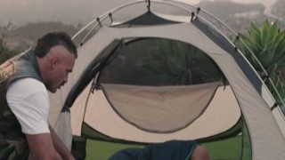 Karl goes kamping with Kylie Rocket