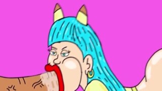 pikachu cosplay is fucked by huge cock - cartoon