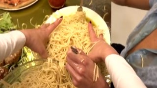 PowerFetish E11 Italian Food Fetish For Eveline Dellai