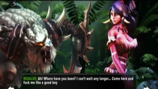 Nidalee sex game with hardcore fucking