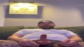 He was jerking off to straight porn