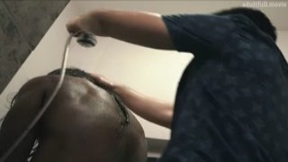 Asian wife caught her husband