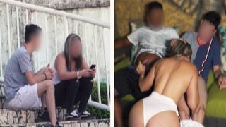Antonio Mallorca - Curvy Latina Slut only Cares about Fame so she Gets Destroyed by two Big Dicks in DP Threesome