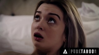 pure taboo obedient petite virgin lexi lore receives very special hug from stepdaddy derrick pierce