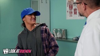  sofi ryan upgrades her tits bounces her new big boobs while riding charles deras cock - look at her now