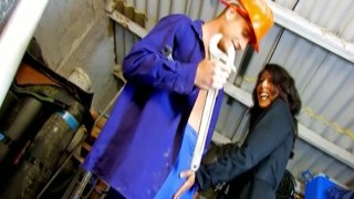 Scout69 - Skinny Latina teen Lou Charmelle gets fucked by workshop master