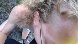 Sarah Evans - OnlyFans Beautiful Teen Sarah Evans Sucks Cock in Public and Gets Public Facial. Fucking Hot. 2