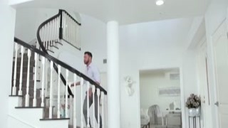 Sucking my stepaunts husband cock while shes out