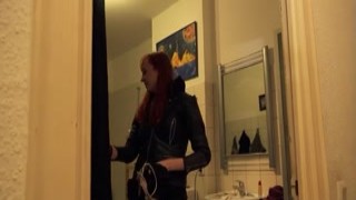 GERMAN SCOUT - Skinny Freckled Redhead french Wife Luna Thurman Pickup for Casting Fuck