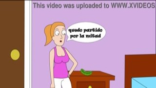 summer takes a lick with her cucumber