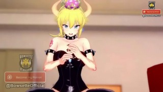 bowsette joi jerk off instructions