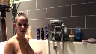 LouLou Petite &ndash; I Take My Time Soaping My Huge Tits Up