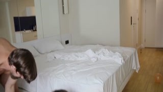 GoldTeachers - Load her tiny ass with sperm while beauty got stuck under the bed