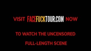 Petite 18yo Latina Cutie SLOPPY DEEP THROATED By Big White Cock American