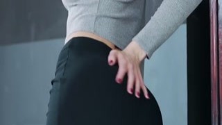 Fitting-room - Sharon White Touch My Big Butt