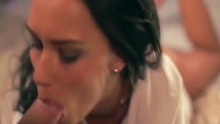 sucking and swallowing sperm