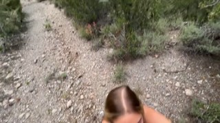 AlexAndAva - Cumming All Over Cute Hikers Face - Facial Cumshot - AlexAndAva - 4K