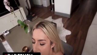 curvy stepmom and stepdaughter slimthick vic and chanel camryn share daddy's cock - dadcrush